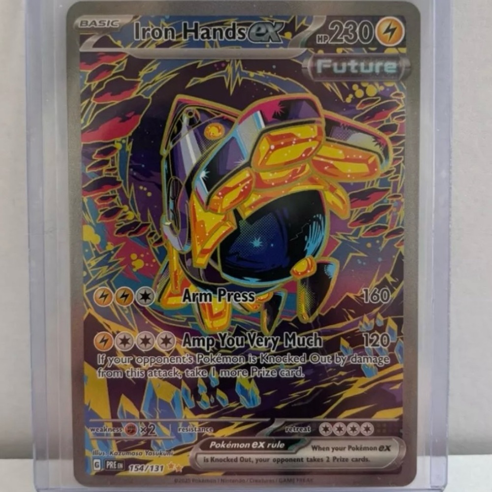 Iron Hands EX Pokémon Card